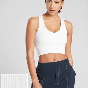 Athleta Aurora Crop Rib Tank